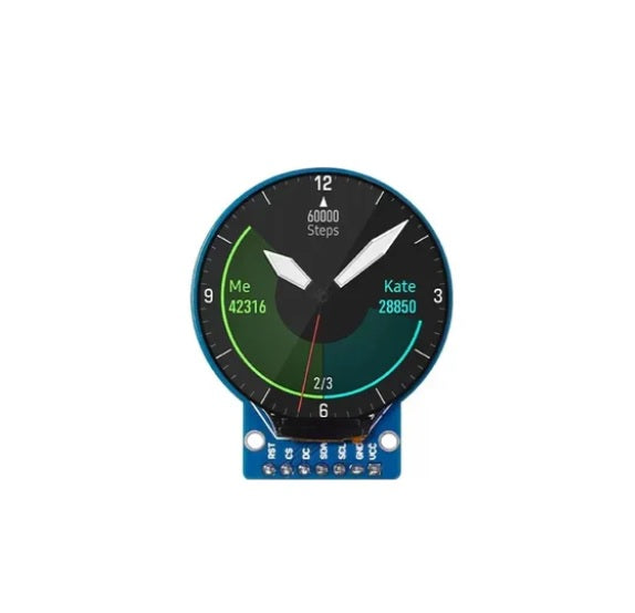 1.28 inch Round LCD Module GC9A01 240x240 LCD Display